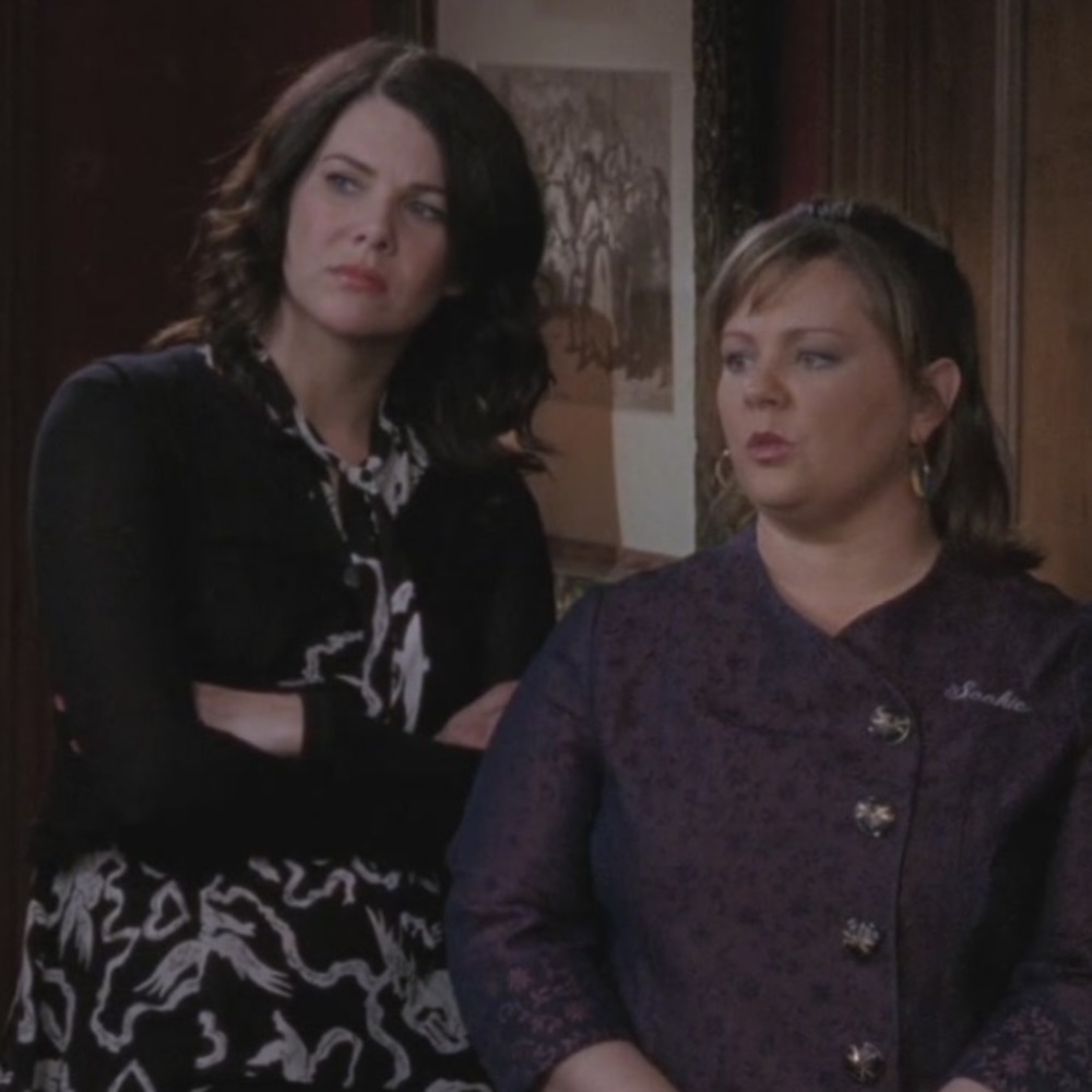 DVF alternate top ASO Gilmore Girls